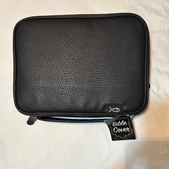 Black Bible Cover Bag - Picture 1 of 6
